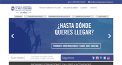 Desktop Screenshot of escueladepnl.com.ar